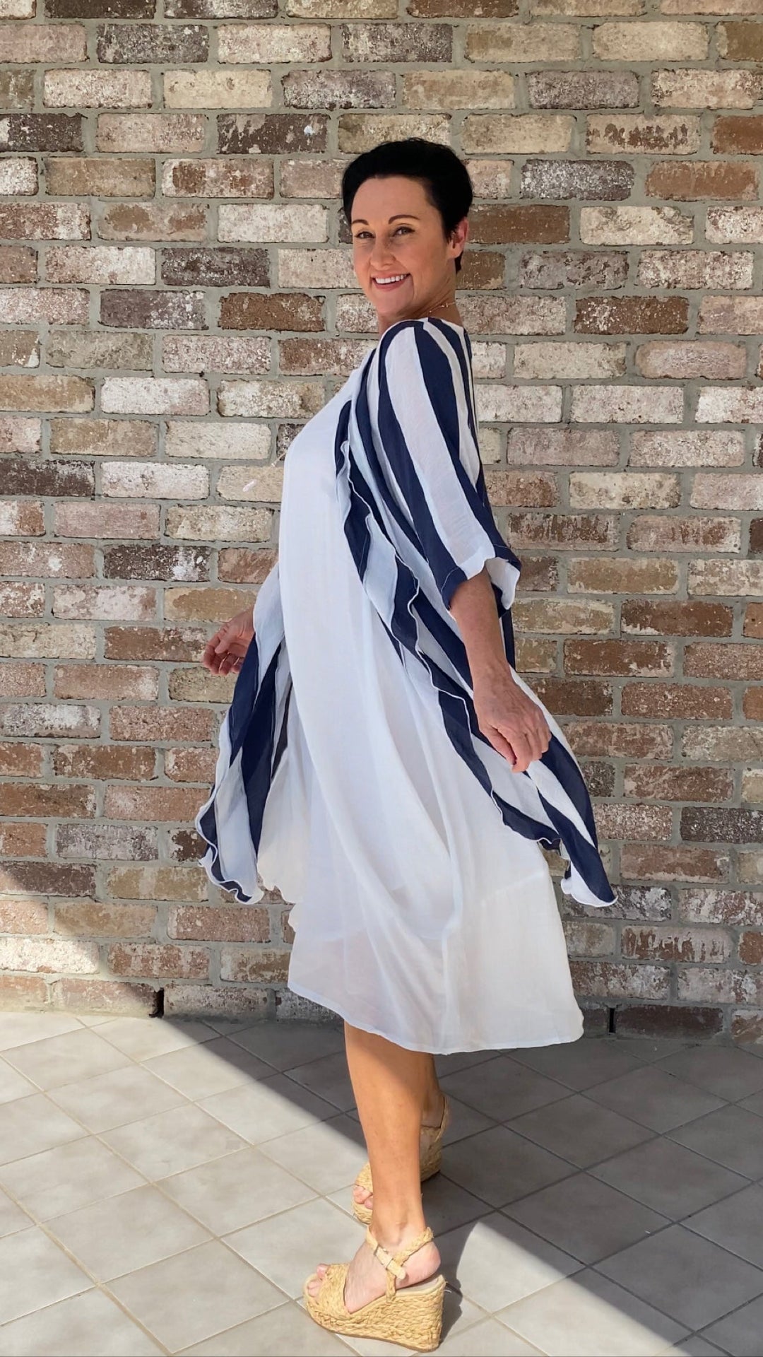 Dahlia | Tie-Waist Midi Dress