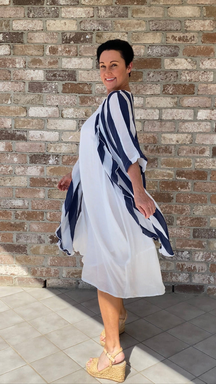 Dahlia | Tie-Waist Midi Dress