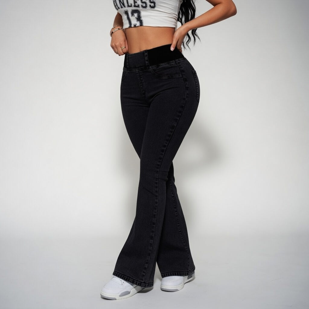 Tayla | Sculpting High Waisted Flare Jeans