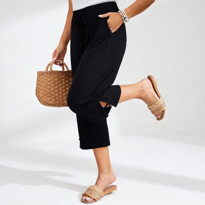 Sunday | Effortless Flowy Summer Pants with Elastic Waist