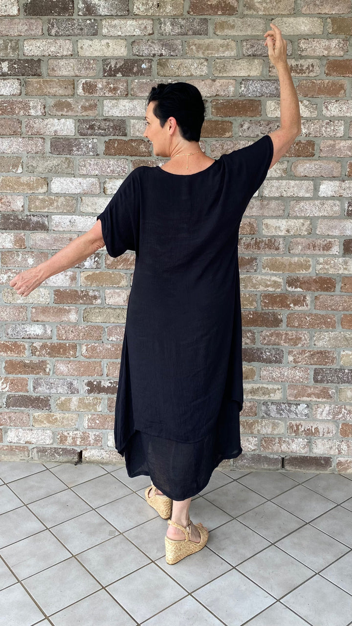 Katherine | Classic Black Dress