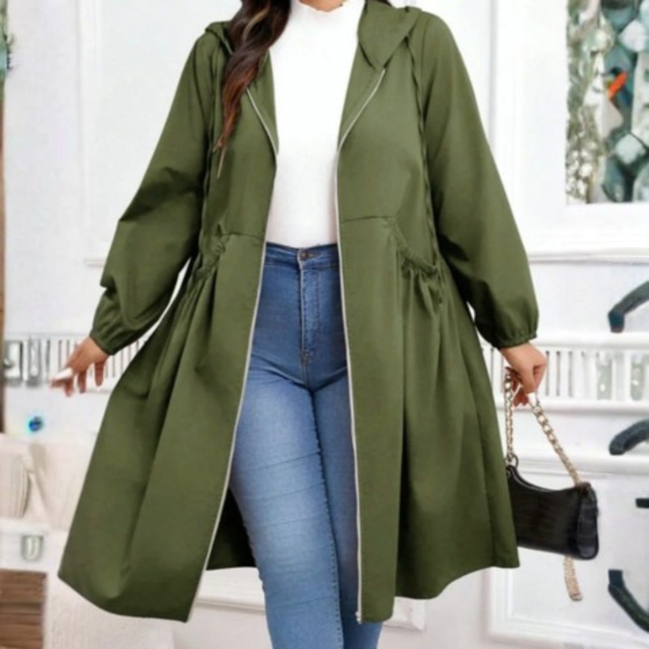 Avril | Zip-Up Hooded Coat
