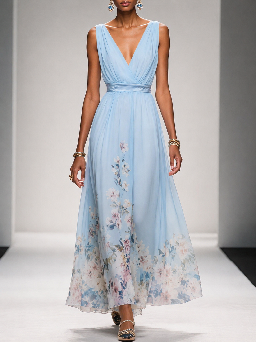 Mila | Sleeveless Maxi Dress