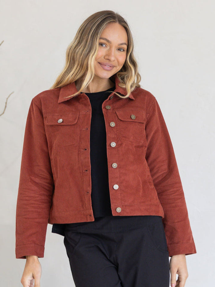 Greer | Classic Corduroy Trucker Jacket