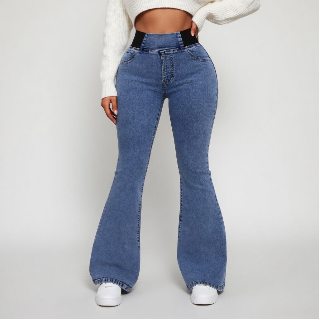 Tayla | Sculpting High Waisted Flare Jeans