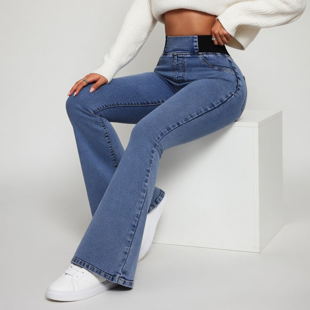 Tayla | Sculpting High Waisted Flare Jeans