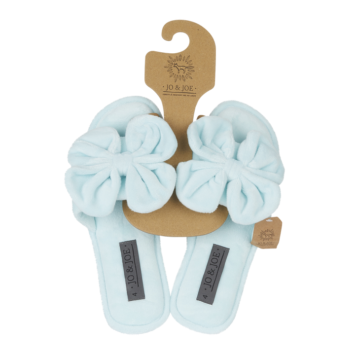 Marlee | Oversized Bow Open Toe Sliders