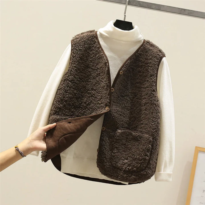 Faye | Luxe Fleece Vest