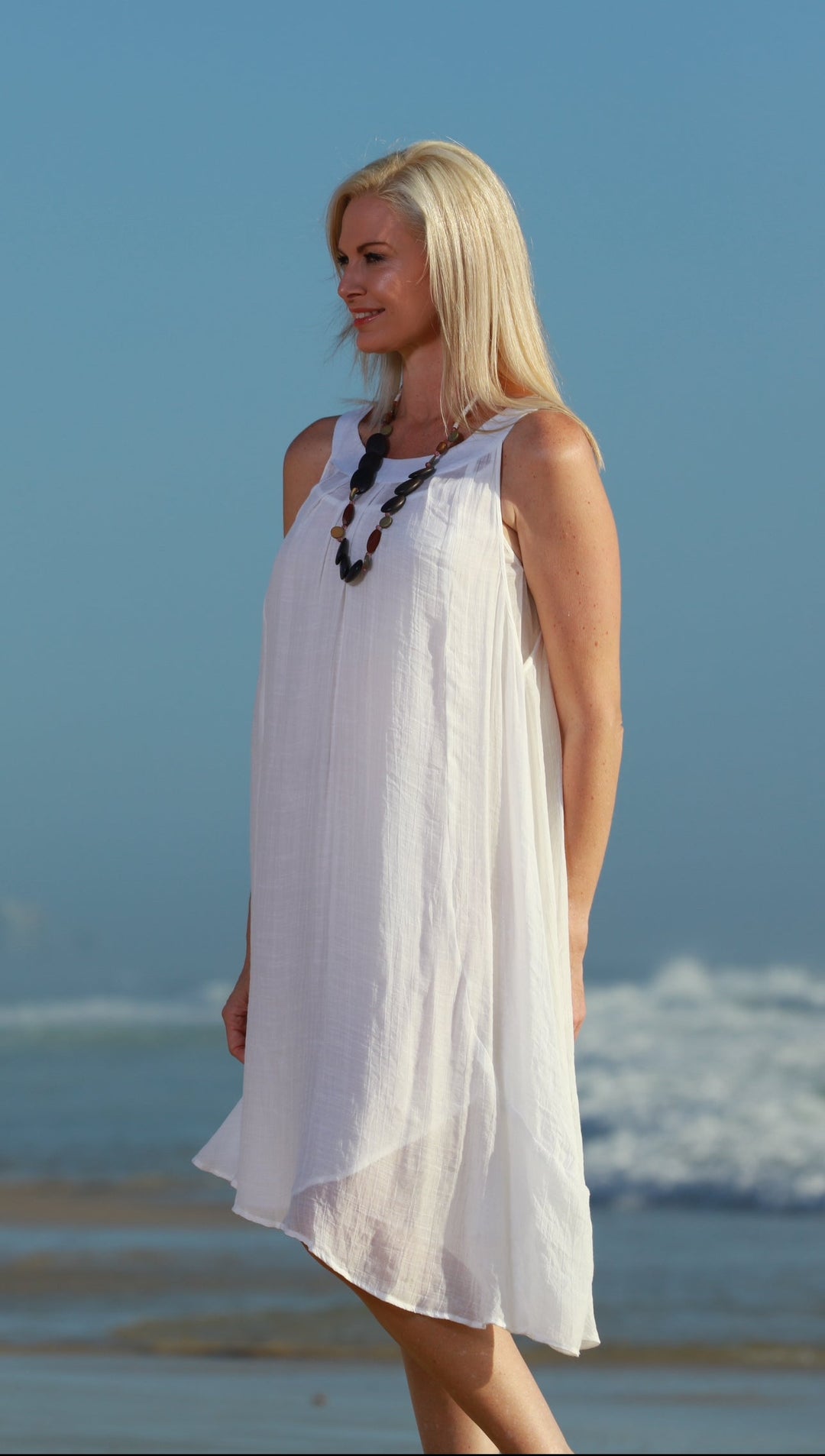 Dahlia | Tie-Waist Midi Dress