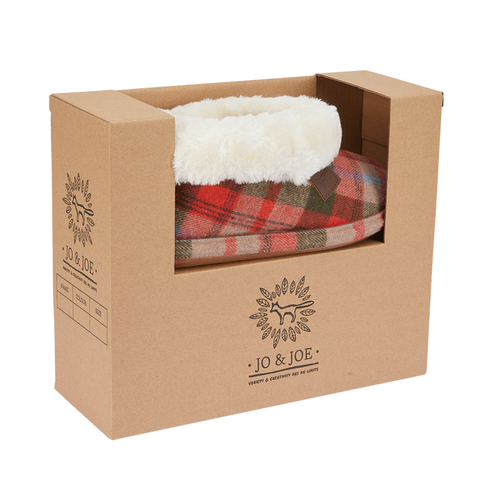 Quinn | Tartan Bootee Slippers