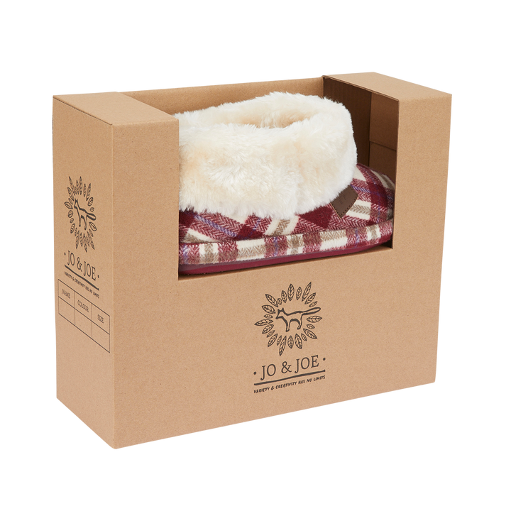 Quinn | Tartan Bootee Slippers