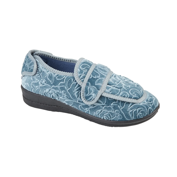Junie | Velour Slippers