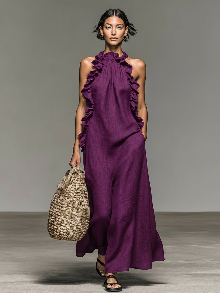 Lua Maxi Dress with Pockets