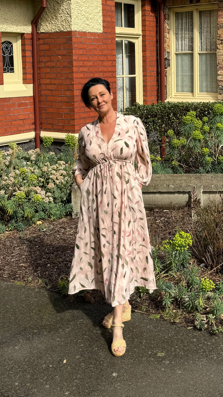 Beatrice | Wrap Front Midi Dress