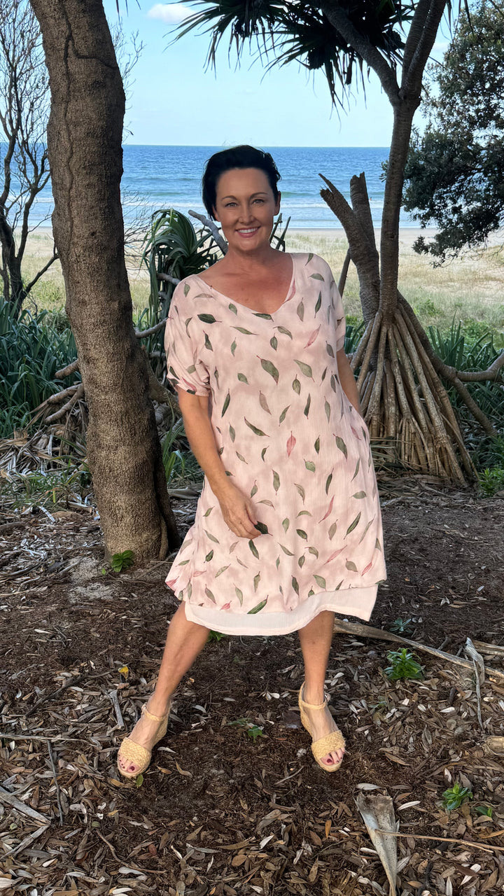 Diana | Soft Flowy Midi Dress