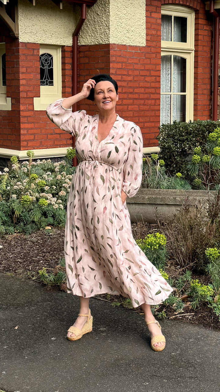 Beatrice | Wrap Front Midi Dress