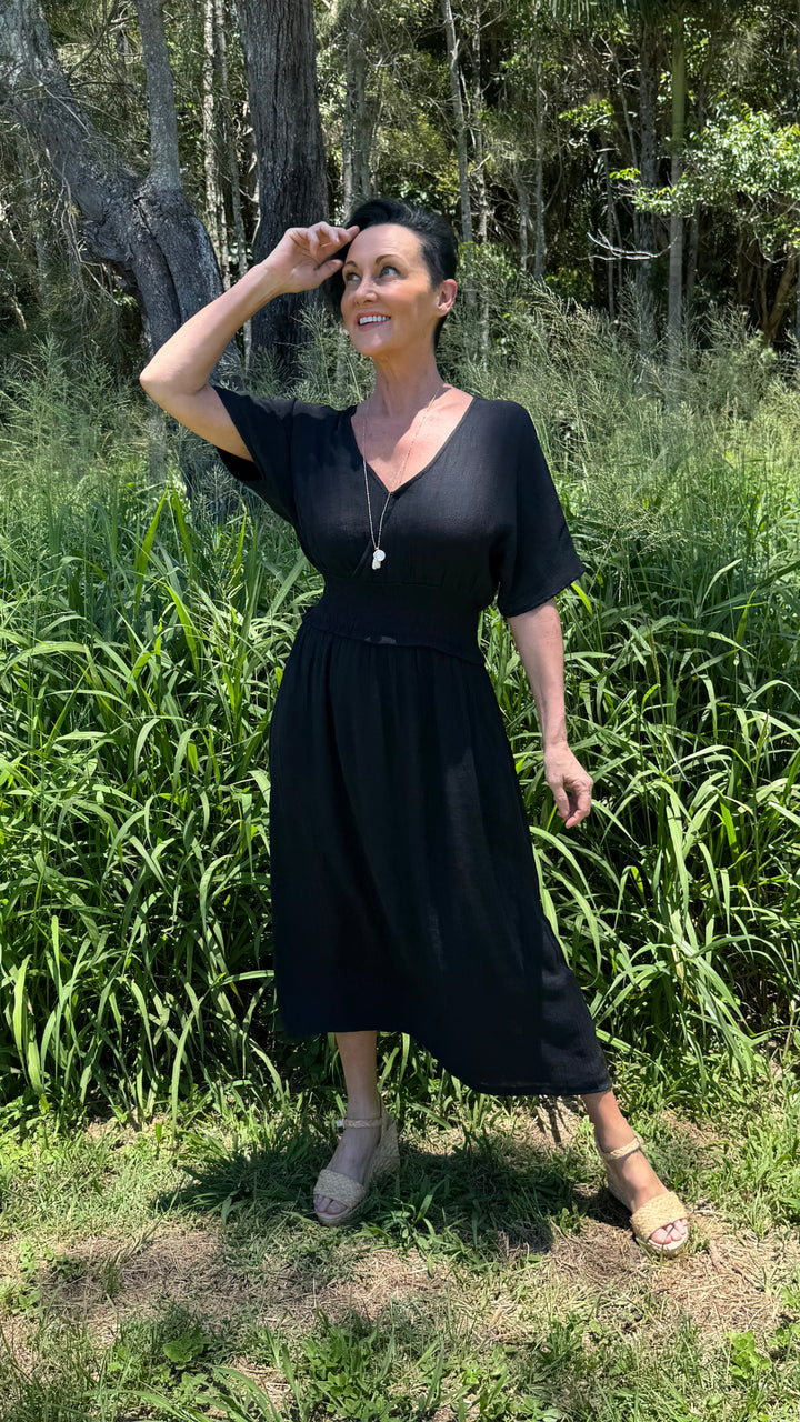 Nora | Bamboo Midi Dress