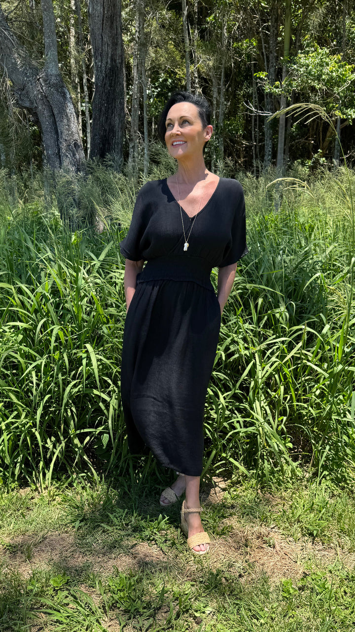 Nora | Bamboo Midi Dress