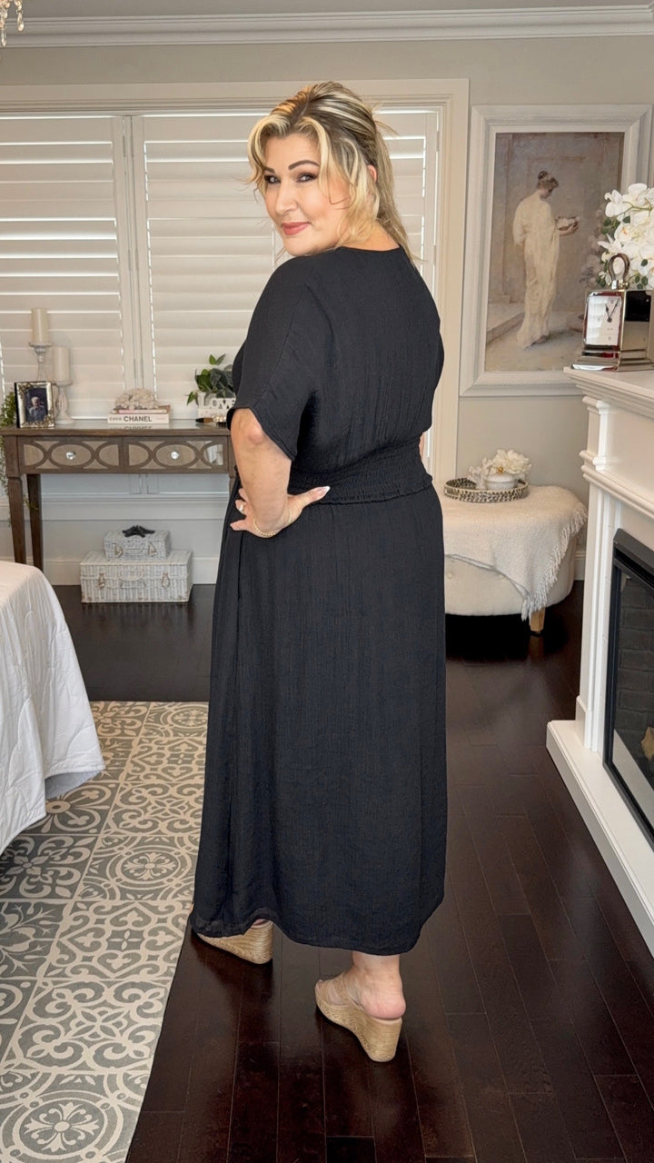 Nora | Bamboo Midi Dress