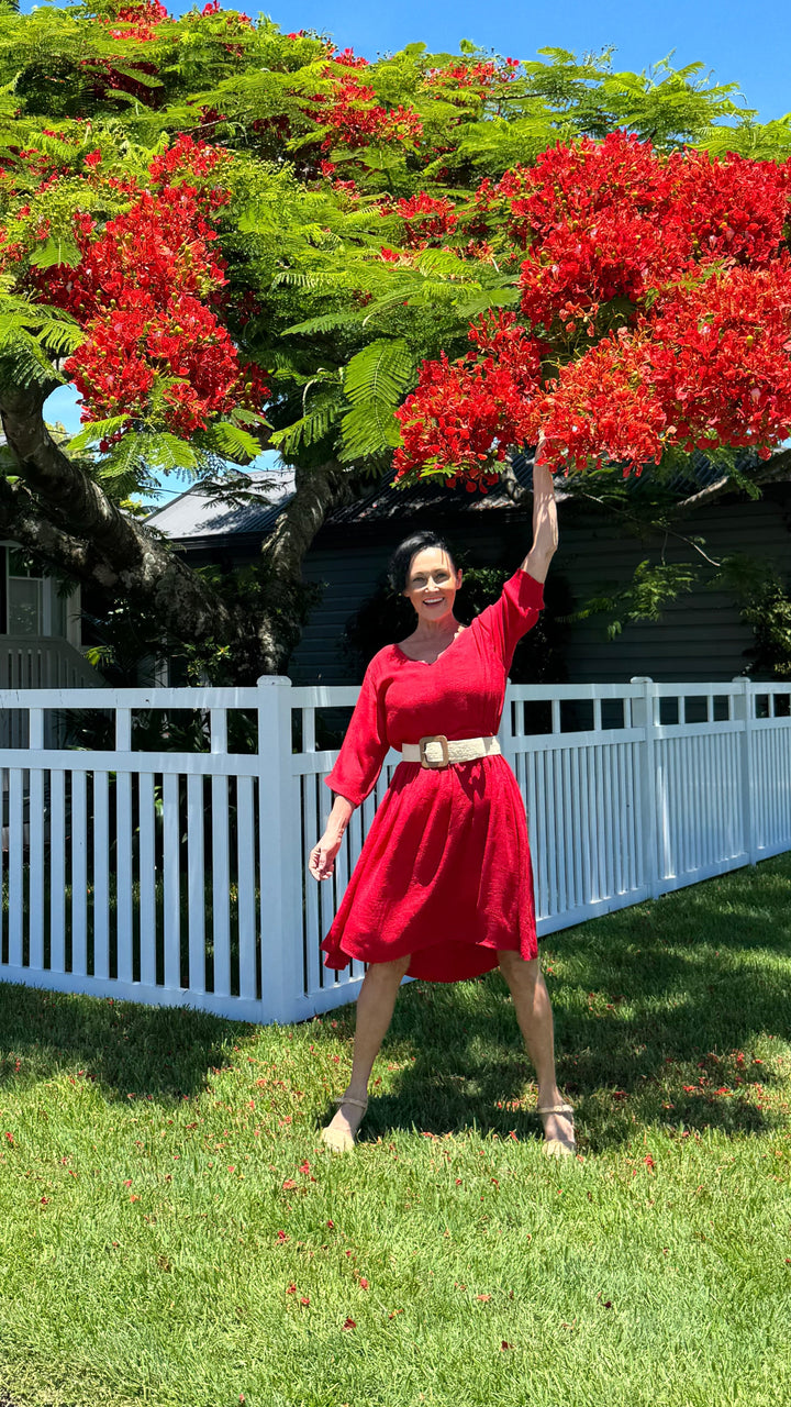 Juliet | Short Sleeve Cotton Dress