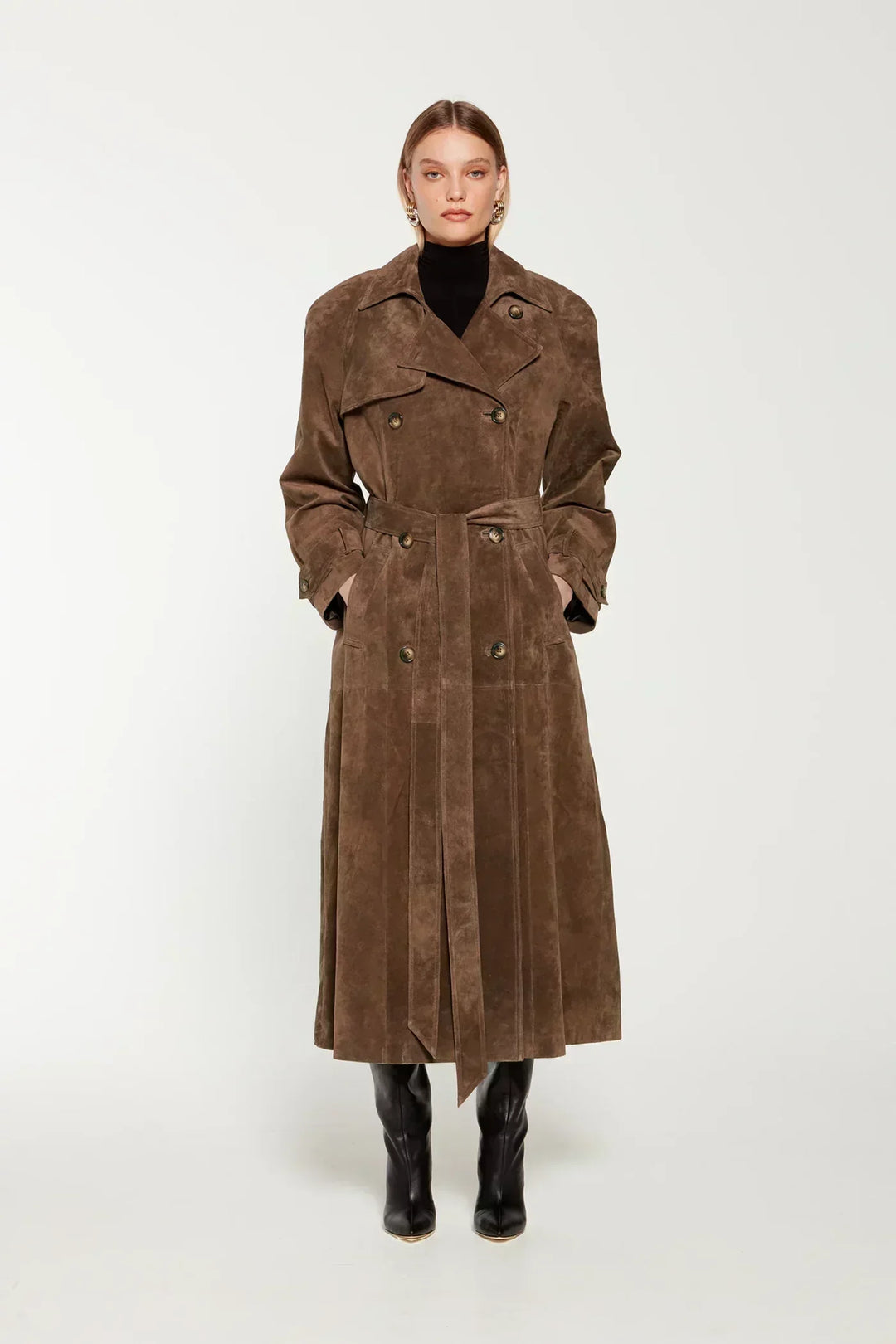 Chantal | Belted Trench Coat