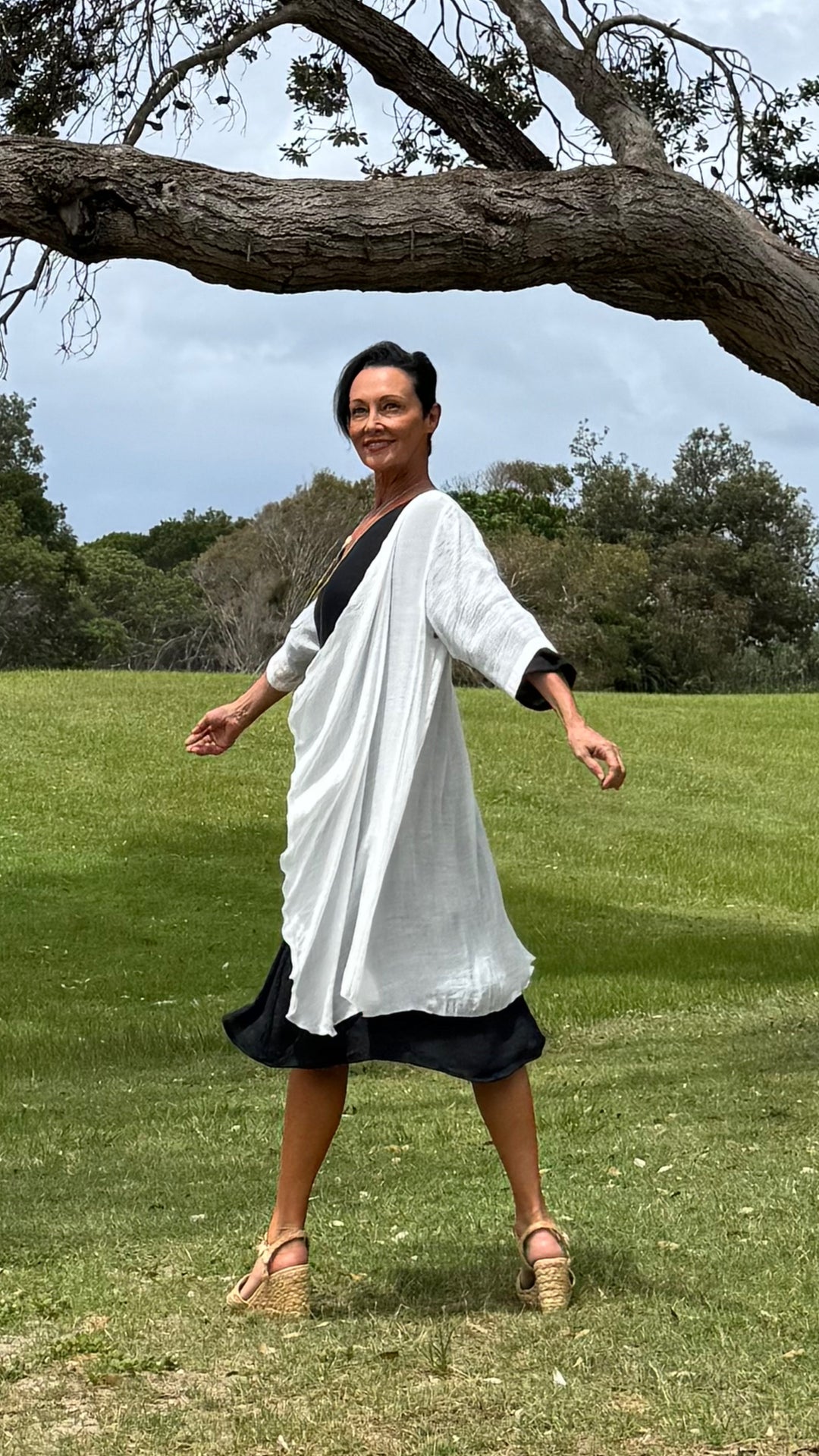 Abigail | Bamboo Blend Midi Dress