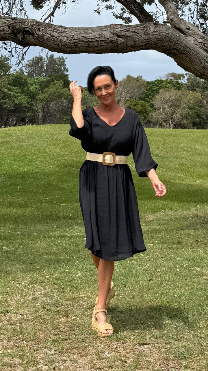 Abigail | Bamboo Blend Midi Dress
