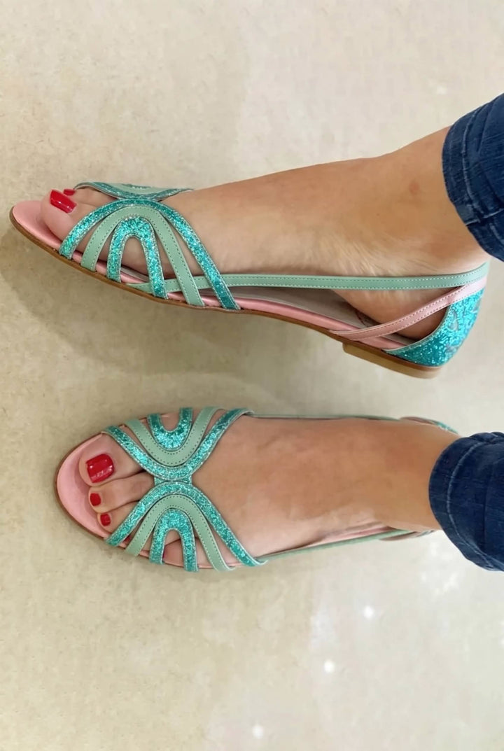 Raelene | Effortless Gold Summer Sandals