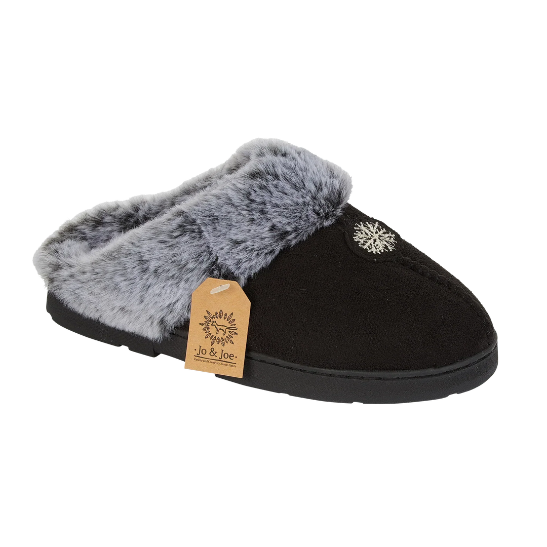 Sunny | Faux Fur Mule Slippers