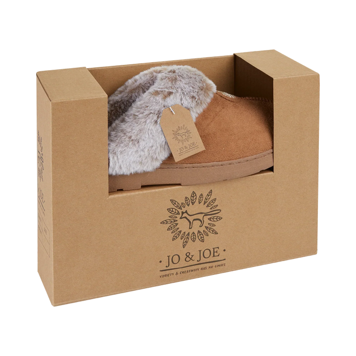 Sunny | Faux Fur Mule Slippers
