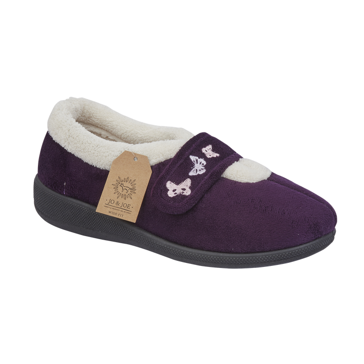 Elodie | Wide Fit Strap Slippers