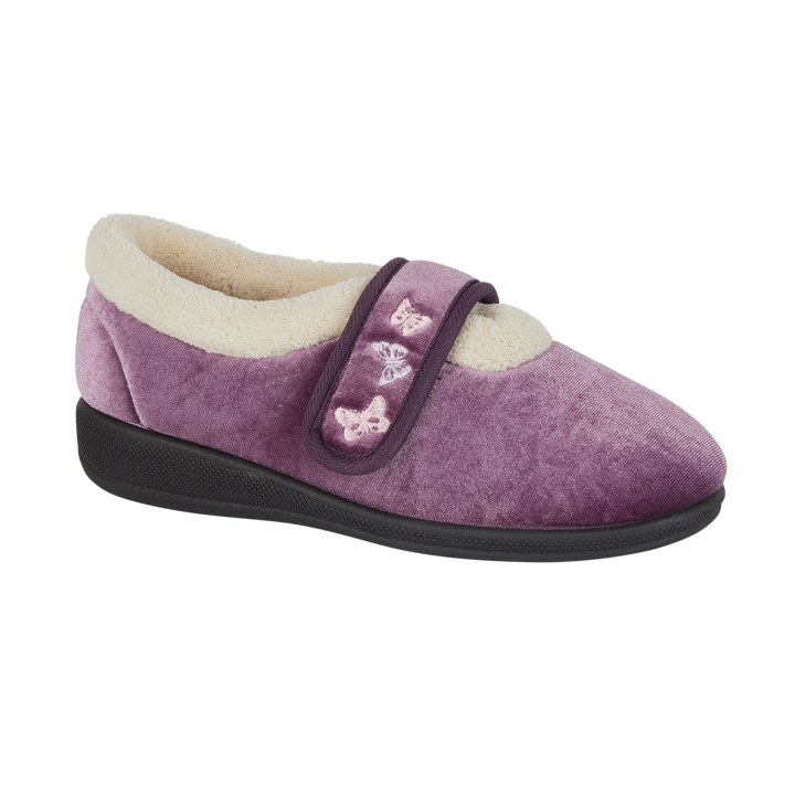 Elodie | Wide Fit Strap Slippers