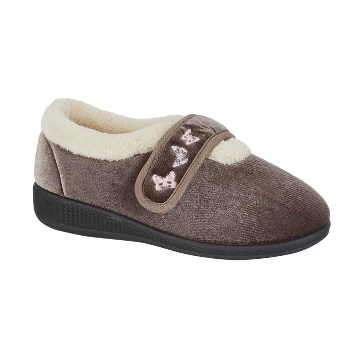 Elodie | Wide Fit Strap Slippers