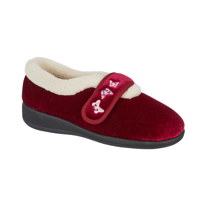 Elodie | Wide Fit Strap Slippers