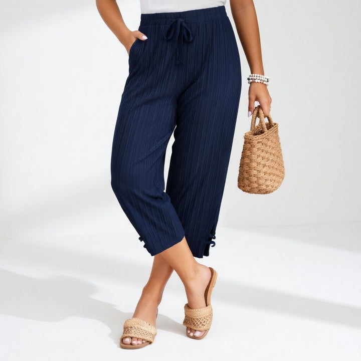 Sunday | Effortless Flowy Summer Pants with Elastic Waist