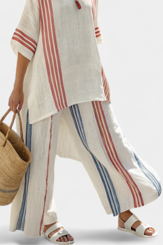 Solvane | Multicolor Striped Set