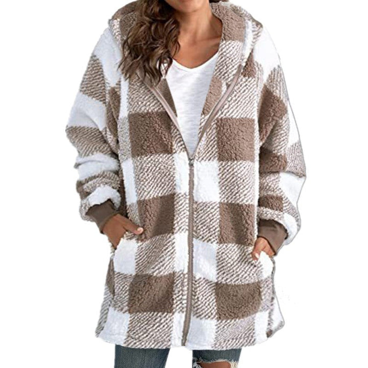 Arabella | Plaid Fleece Coat