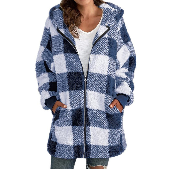 Arabella | Plaid Fleece Coat