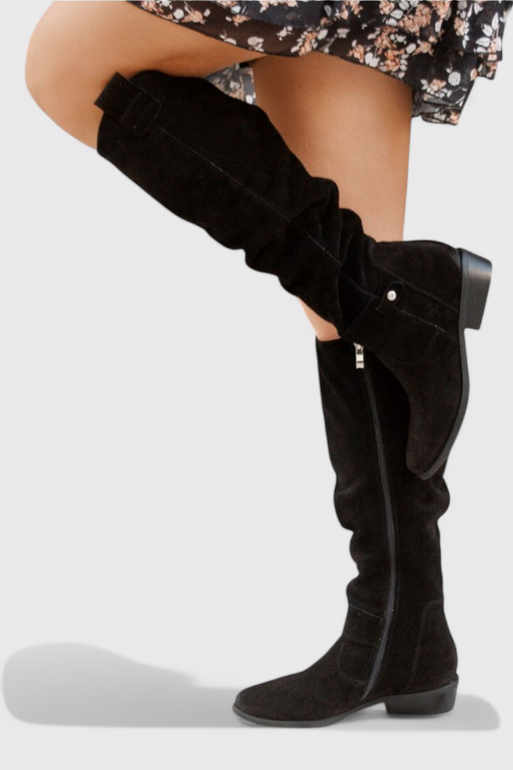 Celine | Retro-Inspired High Boots