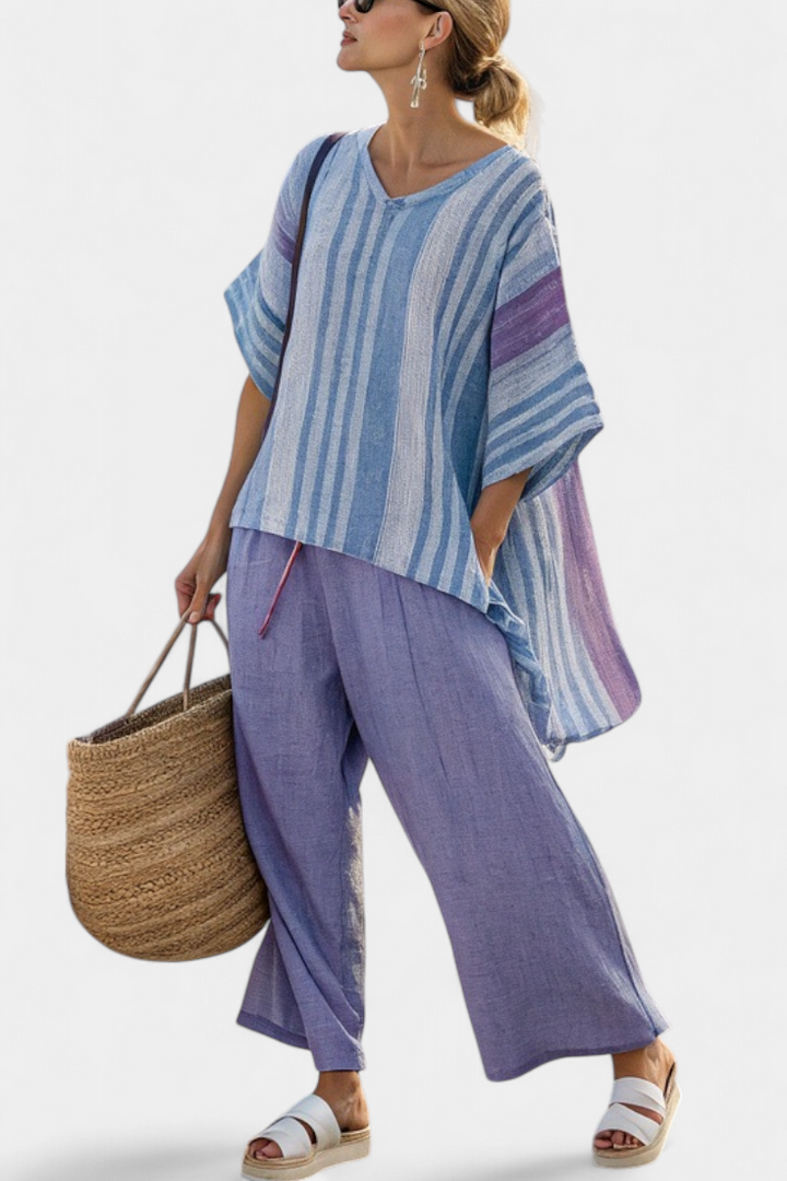 Zellora | Lavender Sky Blue Set