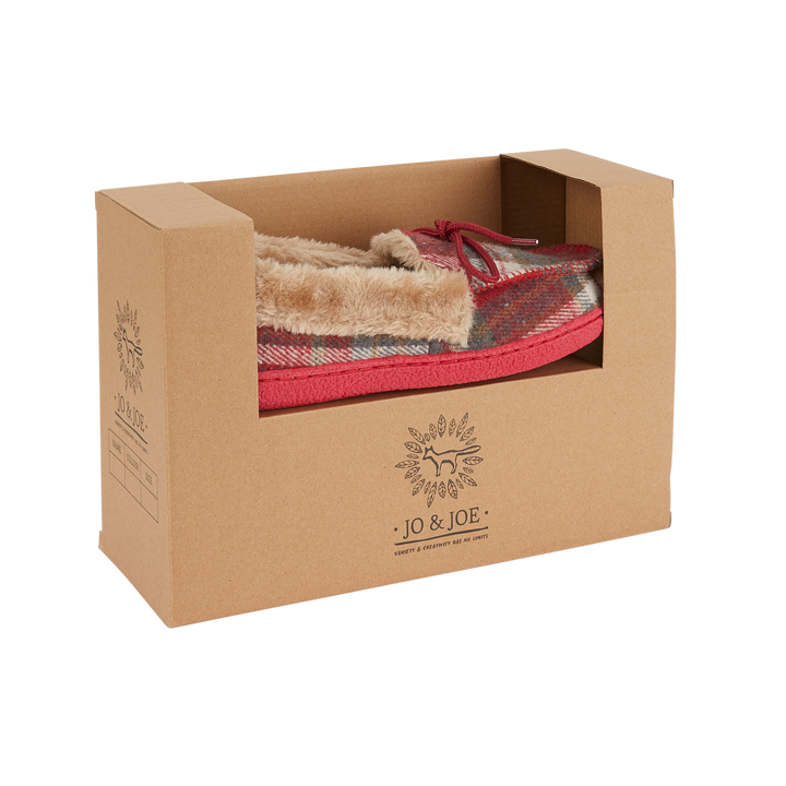 Blake | Tartan Moccasin Slippers