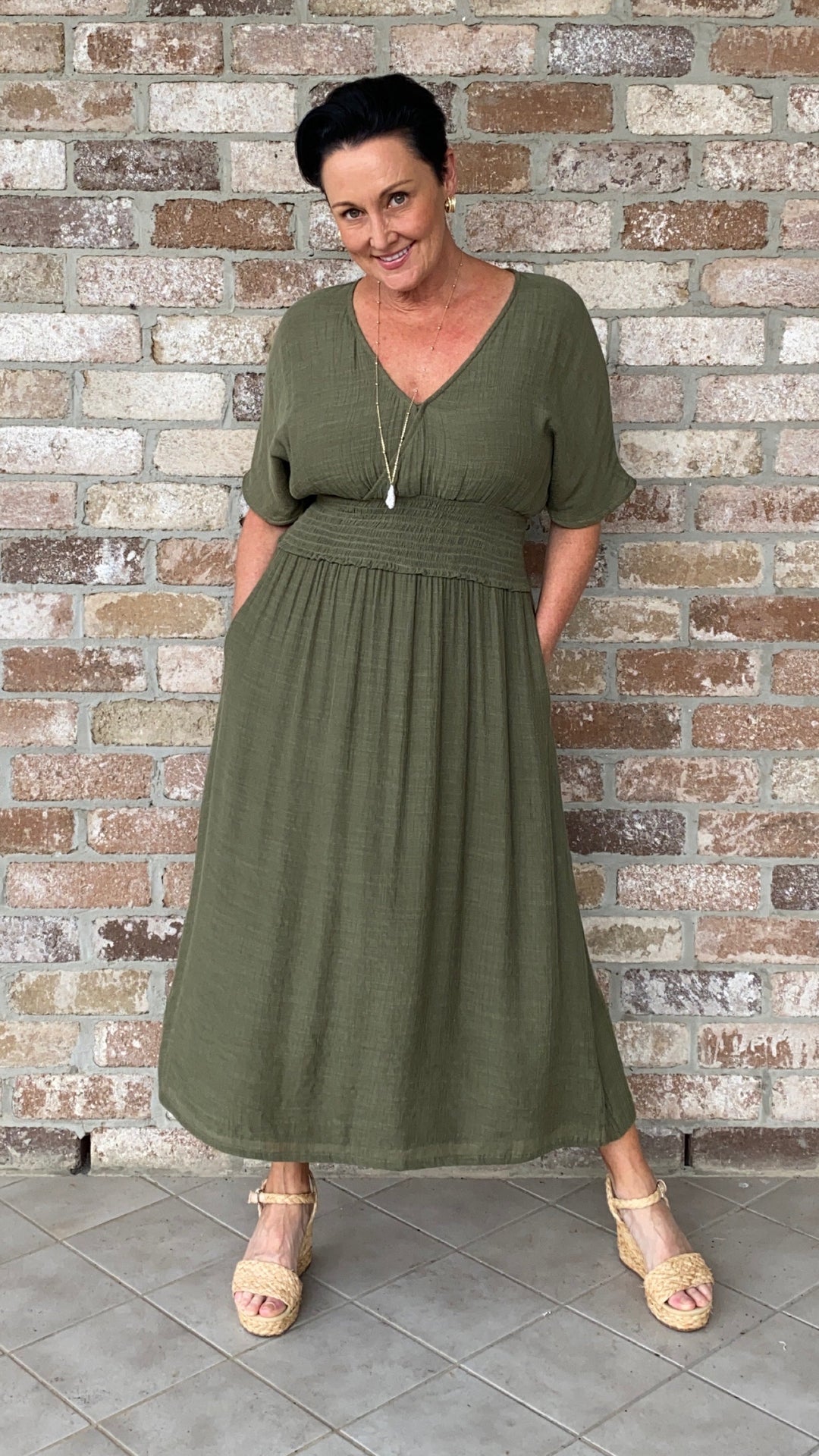 Octavia | Bamboo Wrap Dress