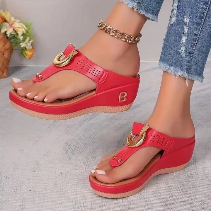 Dilwen | Elegant Wedge Sandals