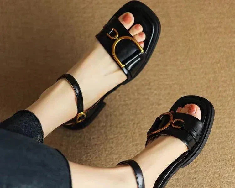 Trish | Effortless Buckle Summer Sandals