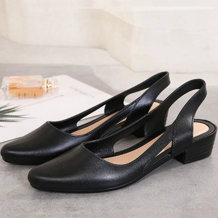Clio | Elegant Back Strap Ballet Flats