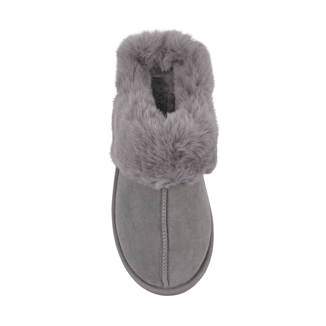 Delta | Faux Fur Mule Slippers
