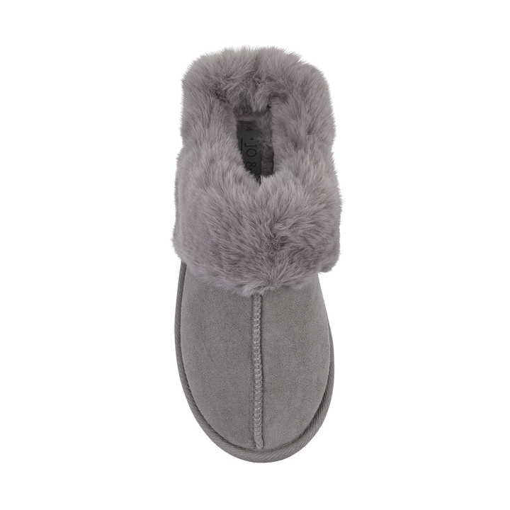 Delta | Faux Fur Mule Slippers