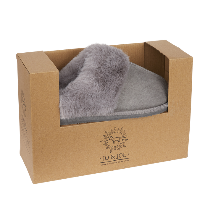 Delta | Faux Fur Mule Slippers