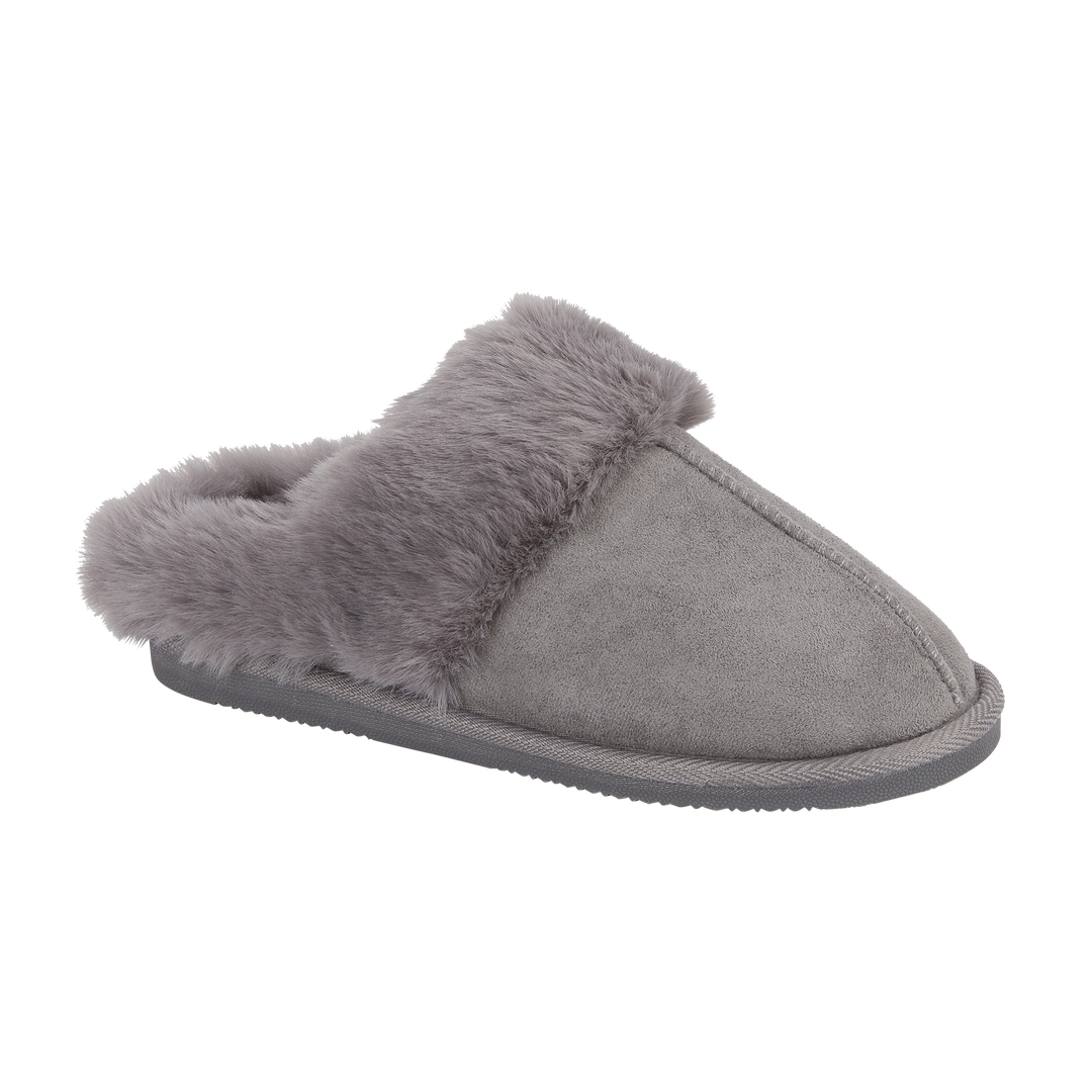 Delta | Faux Fur Mule Slippers