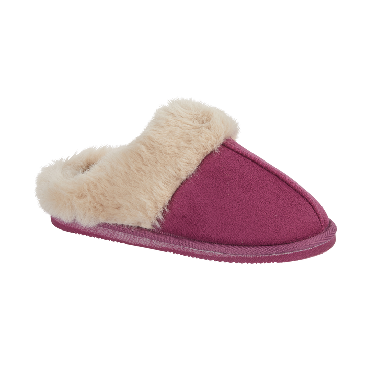 Delta | Faux Fur Mule Slippers